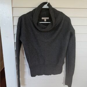 Banana Republic Gray Women's Cowl Neck Sweater